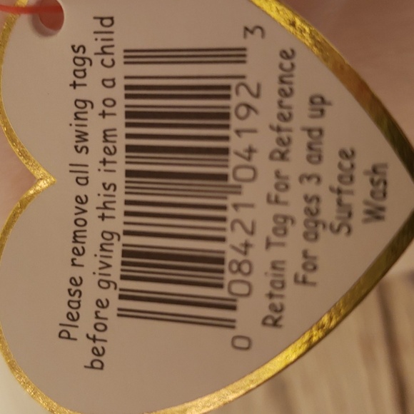 Ty Beanie Baby Kuku the Cockatoo Vintage 1998 Bird NWT - Picture 7 of 7